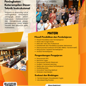 Pekerti : Peningkatan Keterampilan Dasar Teknik Instruksional - Batch 2